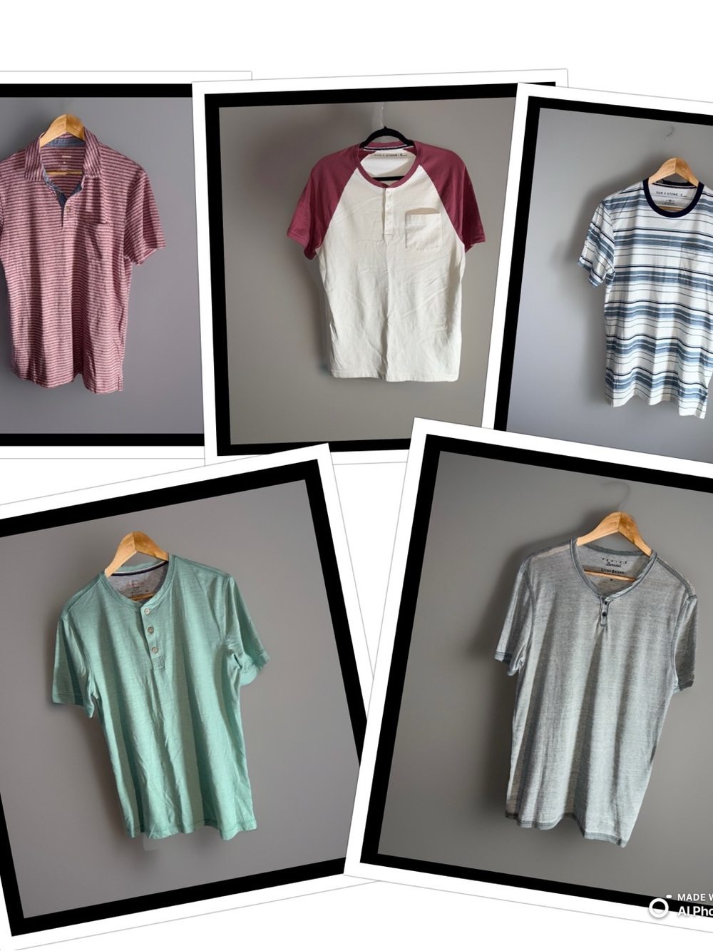 Men’s T-Shirts Bundle Lucky Brand, Repreve, Weatherproof, Sun+Stone, Sonoma Lots